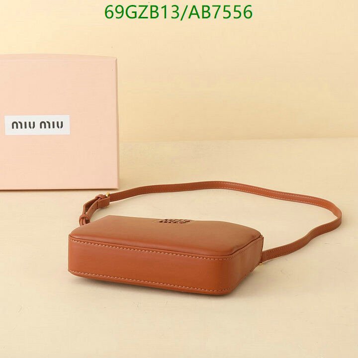 Miu Miu Bag-(4A)-Crossbody- Code: AB7556 $ 90USD