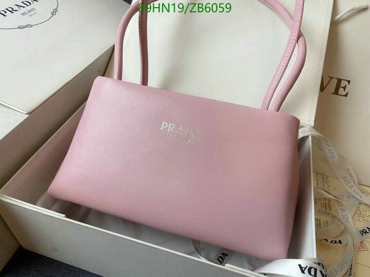Prada Bag-(4A)-Handbag- Code: ZB6059 $ 116USD