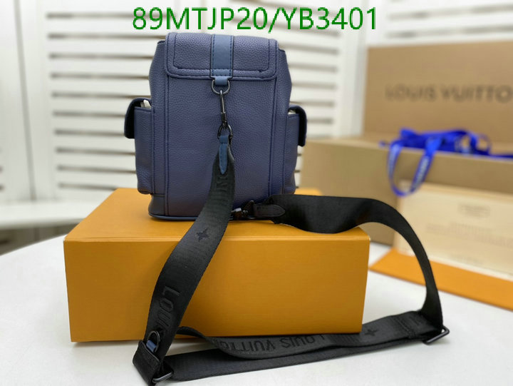 LV Bags-(4A)-Backpack-,Code: YB3401,$ 116USD