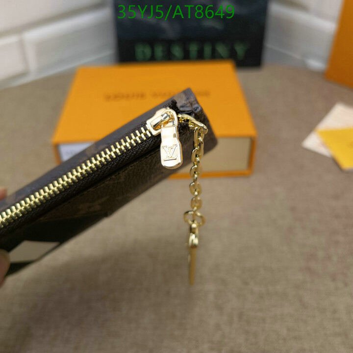 LV Bag-(4A)-Wallet- Code: AT8649 $ 46USD