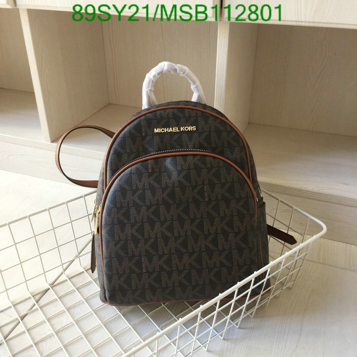 Michael Kors Bag-(4A)-Backpack-,Code: MSB112801,$ 142USD