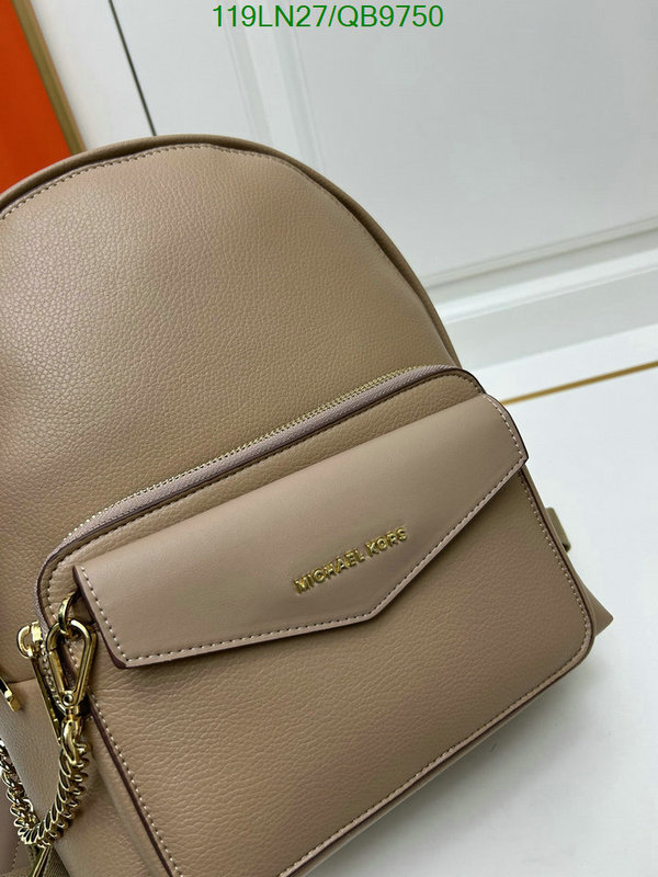 Michael Kors Bag-(4A)-Backpack- Code: QB9750 $ 155USD
