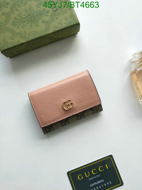 Gucci Bag-(4A)-Wallet- Code: BT4663 $ 59USD