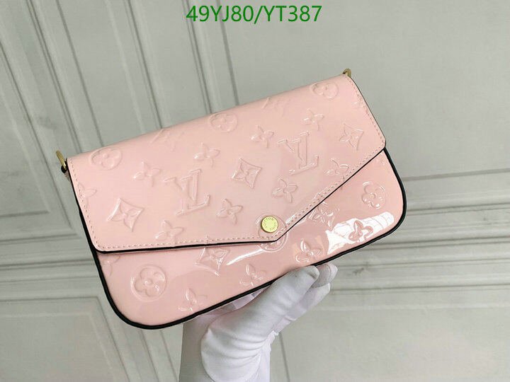 LV Bags-(4A)-Wallet-,Code: YT387,$ 64USD