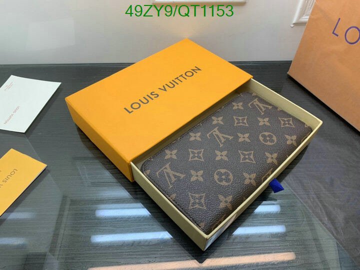 LV Bag-(4A)-Wallet- Code: QT1153 $ 64USD