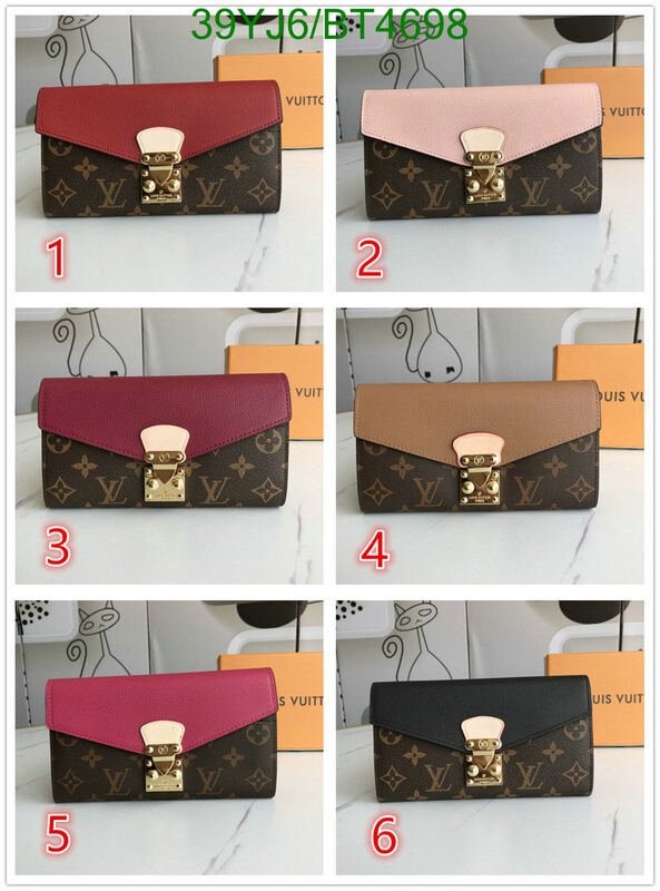 LV Bag-(4A)-Wallet- Code: BT4698 $ 51USD