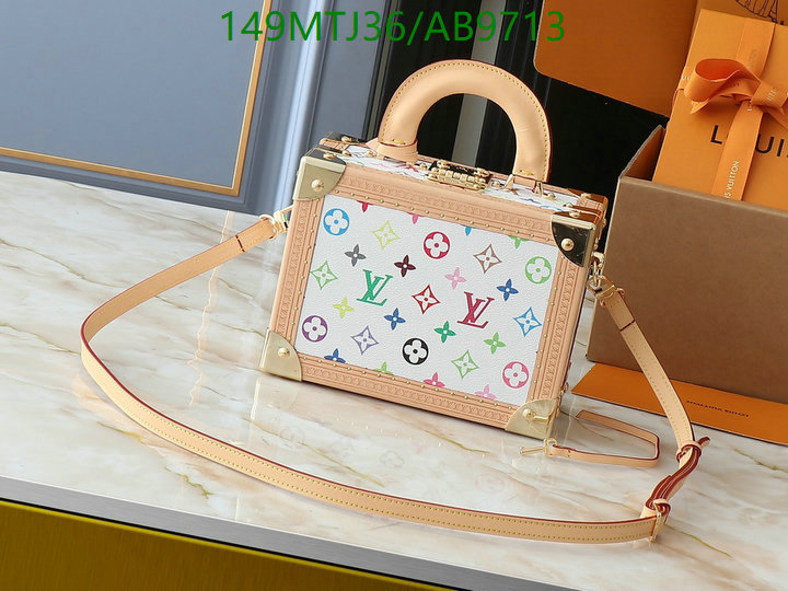 LV Bag-(4A)-Petite Malle- Code: AB9713 $ 194USD