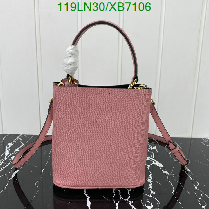 Prada Bag-(4A)-Bucket Bag- Code: XB7106 $ 155USD
