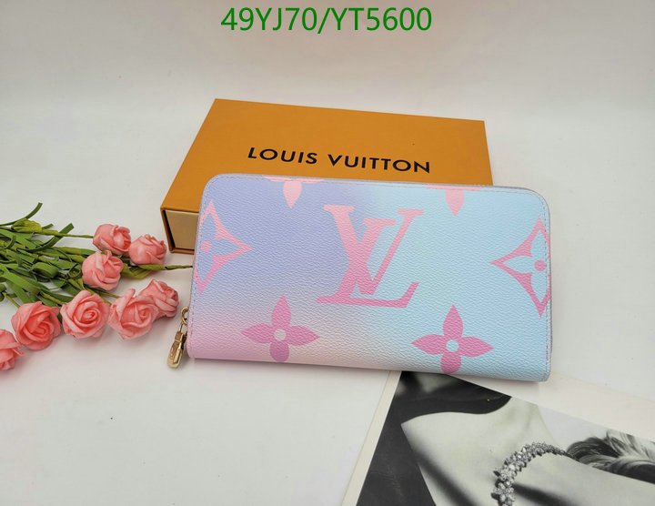 LV Bags-(4A)-Wallet-,Code: YT5600,$ 64USD