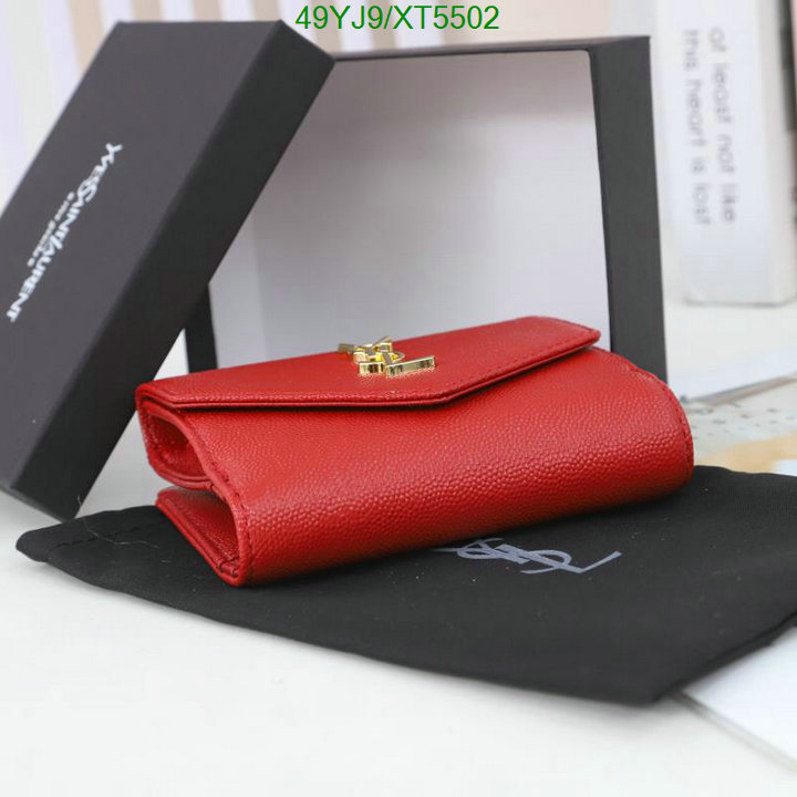 YSL Bag-(4A)-Wallet-,Code: XT5502,$ 64USD