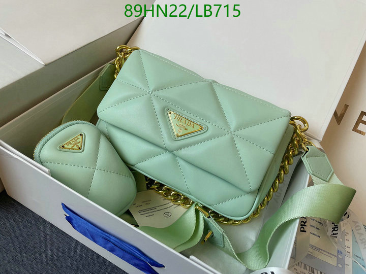 Prada Bag-(4A)-Diagonal- Code: LB715 $ 116USD