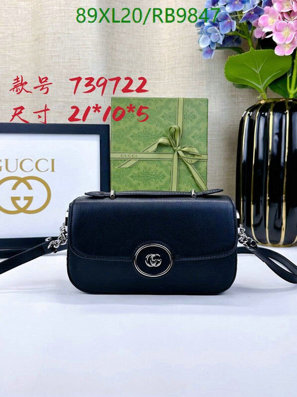 Gucci Bag-(4A)-Diagonal- Code: RB9847 $ 116USD