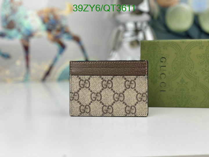 Gucci Bag-(4A)-Wallet- Code: QT3611 $ 51USD