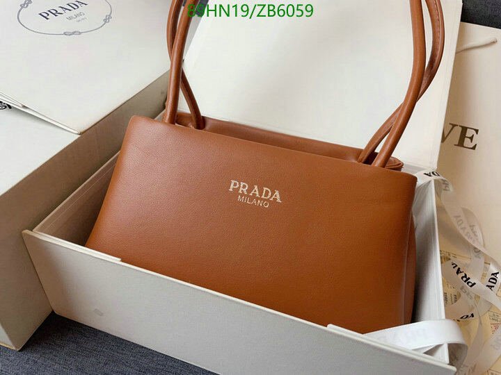 Prada Bag-(4A)-Handbag- Code: ZB6059 $ 116USD