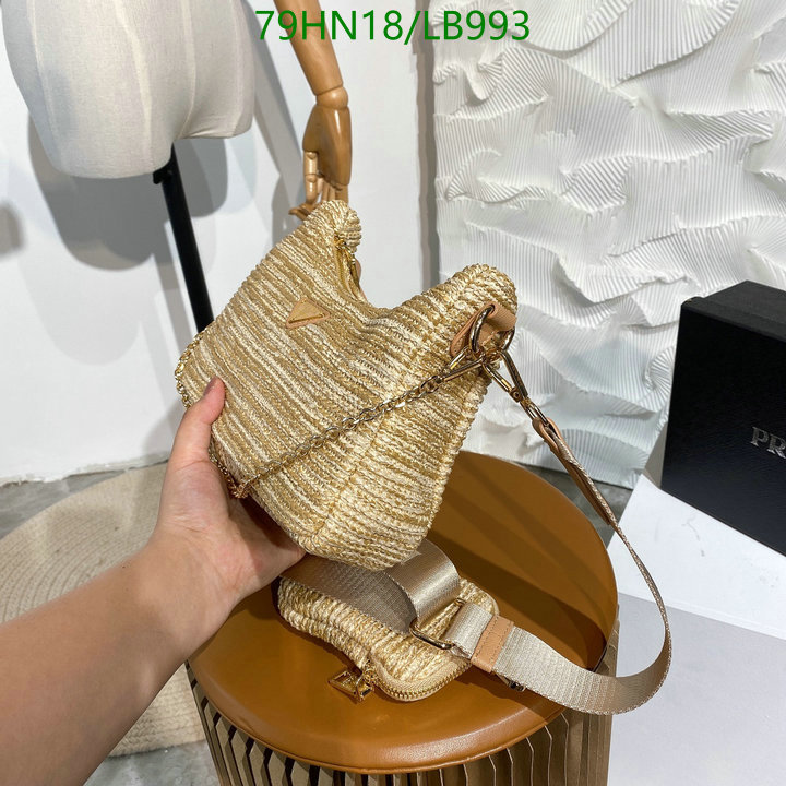 Prada Bag-(4A)-Re-Edition 2005 Code: LB993 $ 103USD