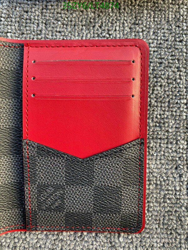 LV Bags-(4A)-Wallet-,Code: LT4874,$ 46USD