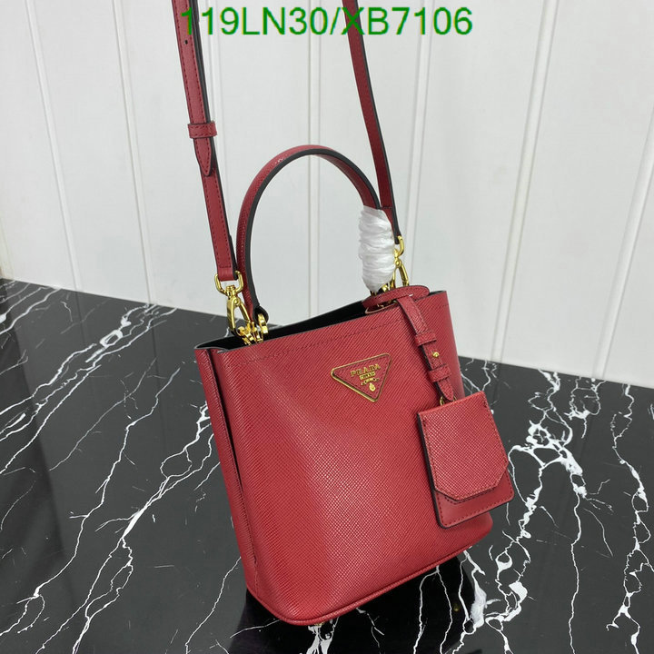 Prada Bag-(4A)-Bucket Bag- Code: XB7106 $ 155USD