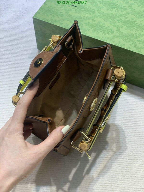 Gucci Bag-(4A)-Diana-Bamboo-,Code: HB3587,$ 120USD