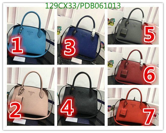 Prada Bag-(4A)-Handbag-,Code: PDB061013,$ 168USD