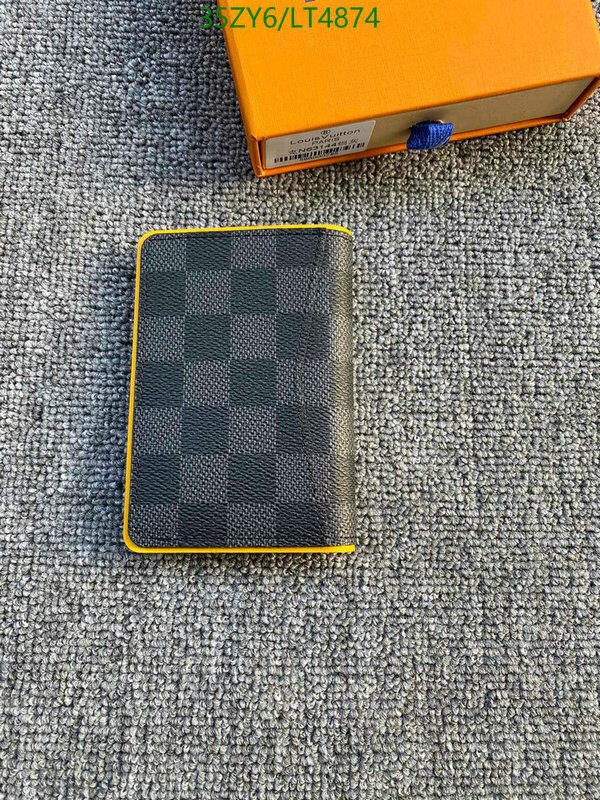 LV Bags-(4A)-Wallet-,Code: LT4874,$ 46USD