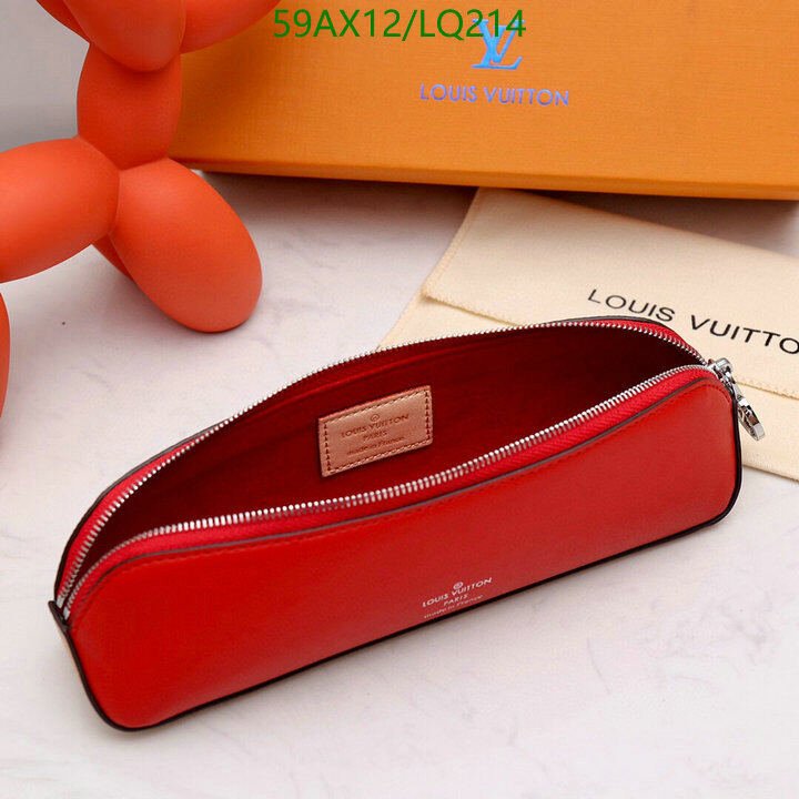 LV Bags-(4A)-Wallet-,Code: LQ214,$ 77USD