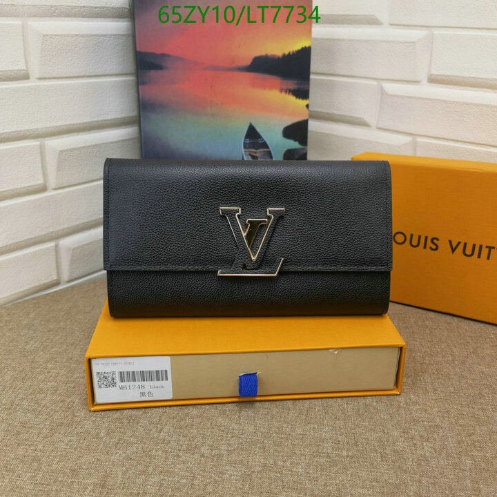 LV Bags-(4A)-Wallet-,Code: LT7734,$ 85USD