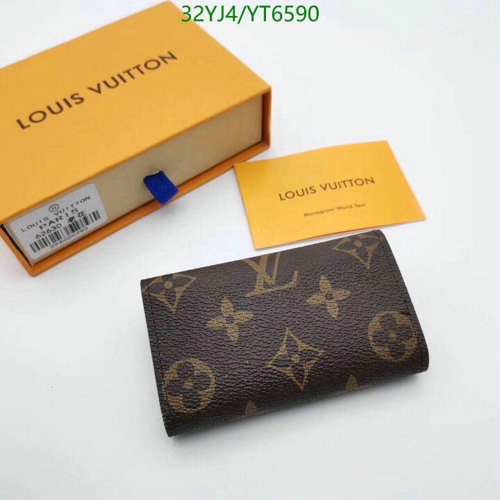 LV Bags-(4A)-Wallet-,Code: YT6590,$ 42USD