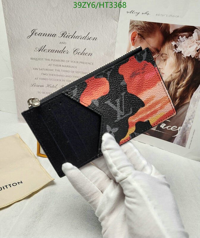 LV Bags-(4A)-Wallet-,Code: HT3368,$ 51USD