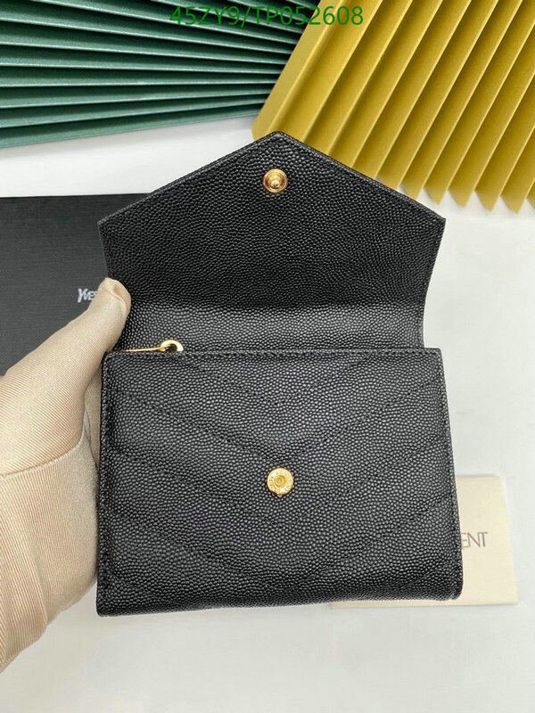 YSL Bag-(4A)-Wallet- Code: TBP052608 $ 59USD