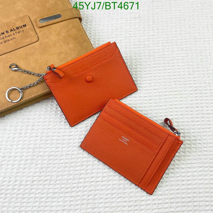 Hermes Bag-(4A)-Wallet- Code: BT4671 $ 59USD