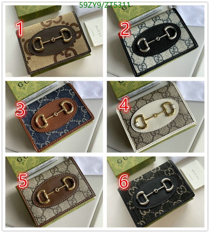 Gucci Bag-(4A)-Wallet-,Code: ZT5311,$ 77USD