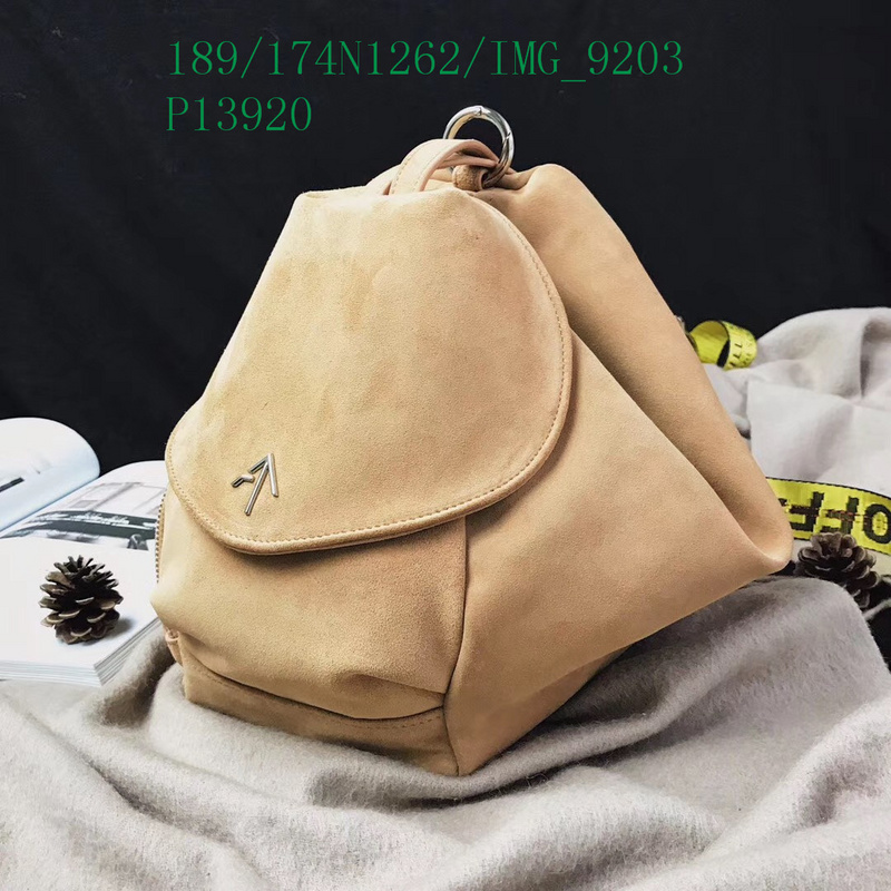Manu Atelier Bag-(4A)-Backpack-,Code:MAB110703,$ 246USD