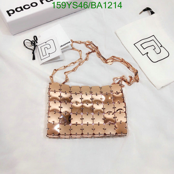 Paco Rabanne Bag-(4A)-Diagonal-,Code: BA1214,$ 207USD