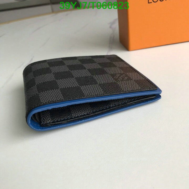 LV Bags-(4A)-Wallet-,Code: T060823,$ 51USD