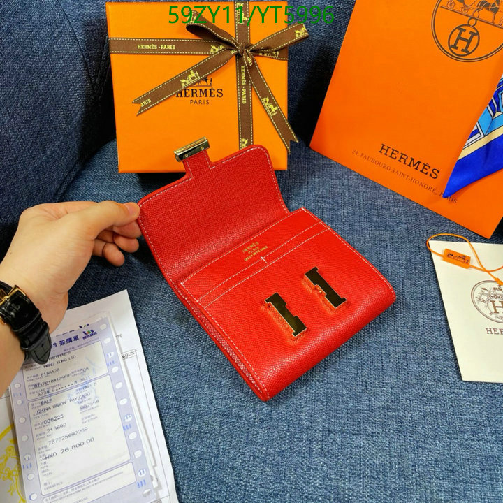 Hermes Bag-(4A)-Wallet-,Code: YT5996,$ 77USD