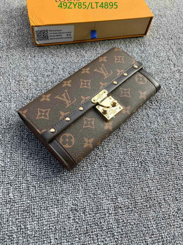 LV Bags-(4A)-Wallet-,Code: LT4895,$ 64USD