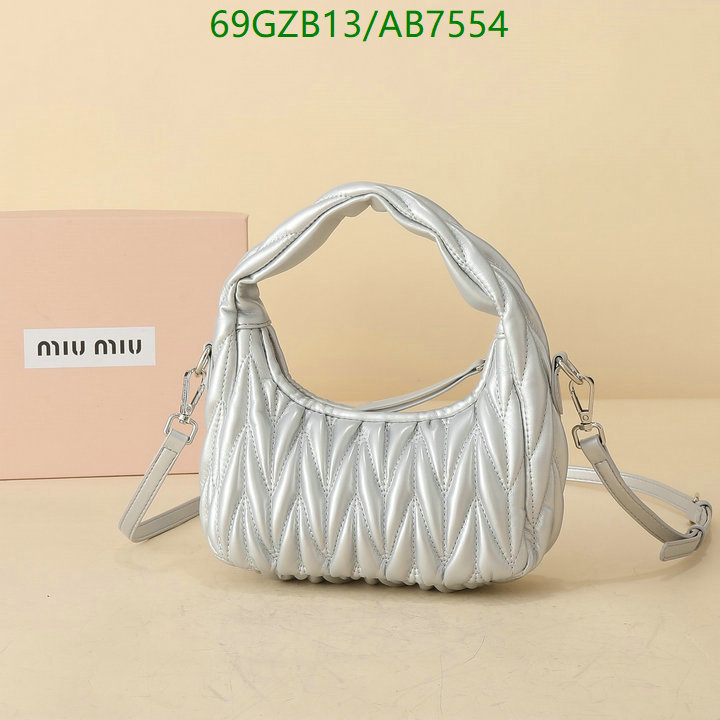 Miu Miu Bag-(4A)-Crossbody- Code: AB7554 $ 90USD