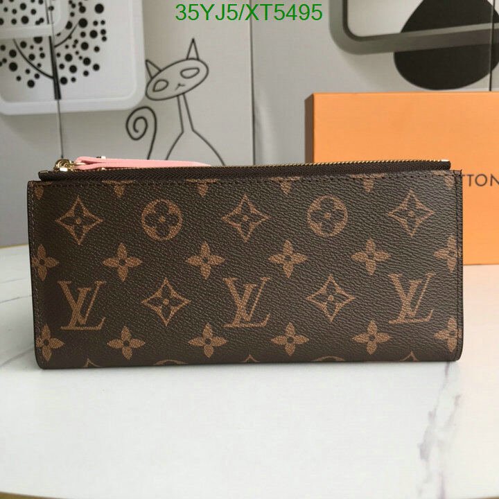 LV Bags-(4A)-Wallet-,Code: XT5495,$ 46USD