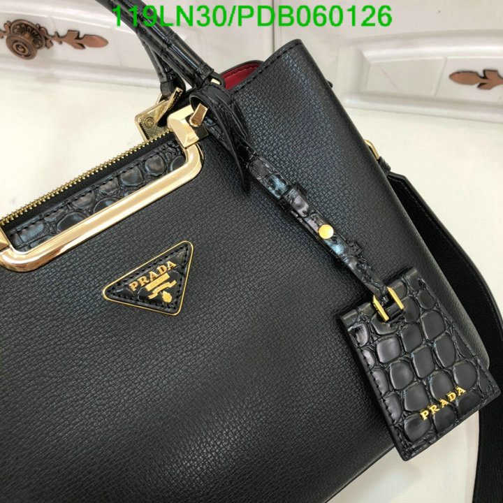 Prada Bag-(4A)-Handbag-,Code:PDB060126,$ 155USD