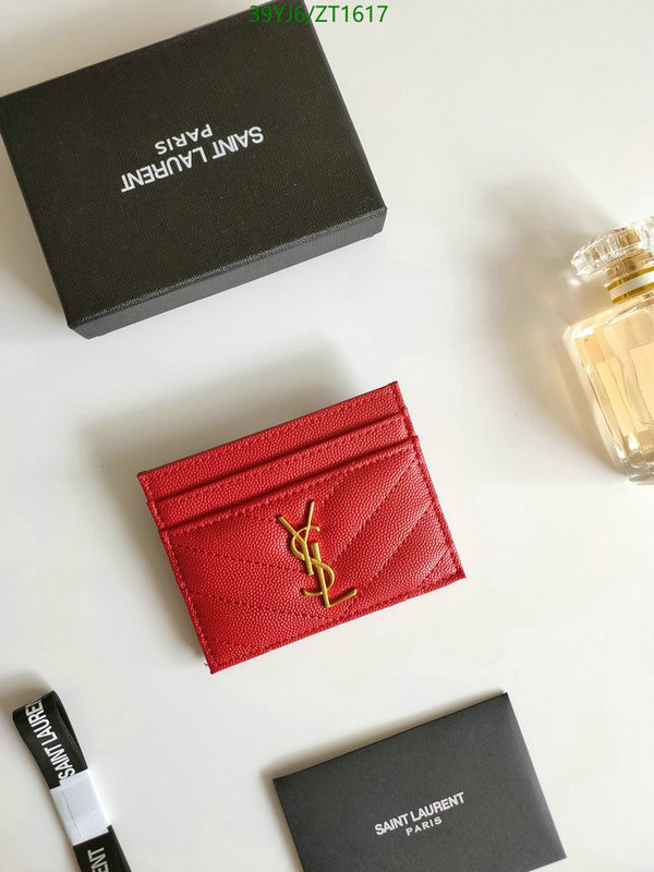 YSL Bag-(4A)-Wallet-,Code: ZT1617,$ 51USD
