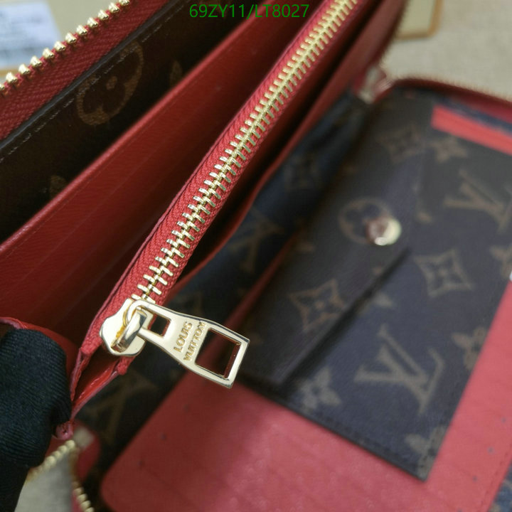 LV Bags-(4A)-Wallet-,Code: LT8027,$ 90USD