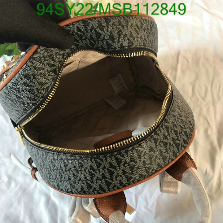 Michael Kors Bag-(4A)-Backpack-,Code: MSB112849,$ 123USD