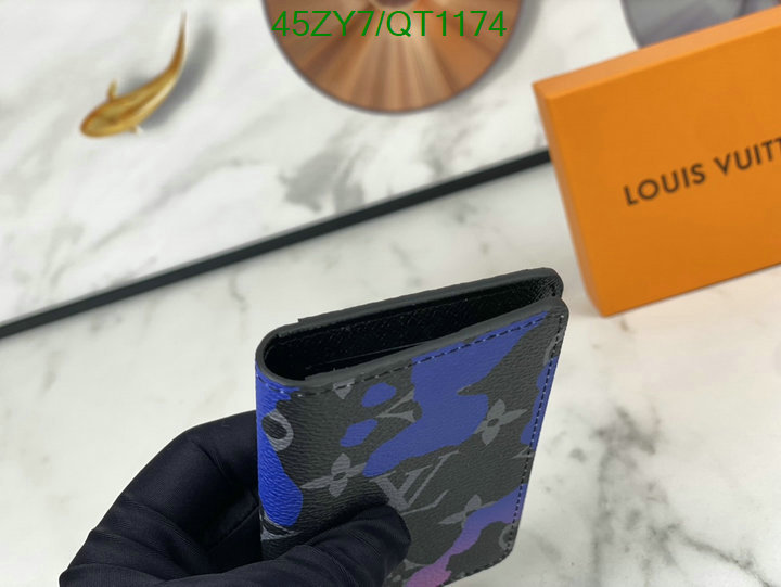 LV Bag-(4A)-Wallet- Code: QT1174 $ 59USD