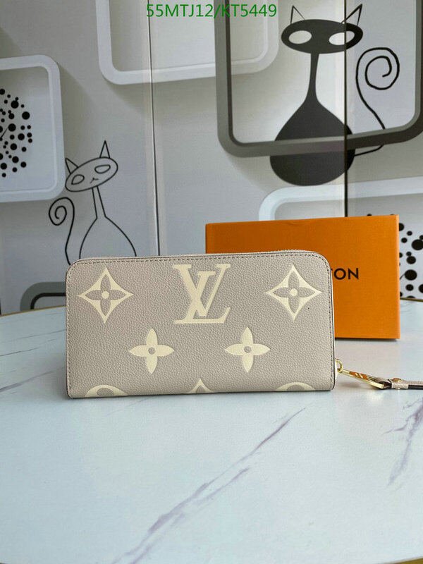 LV Bags-(4A)-Wallet-,Code: KT5449,$ 72USD