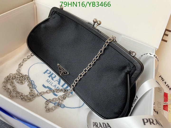 Prada Bag-(4A)-Diagonal-,Code: YB3466,$ 103USD