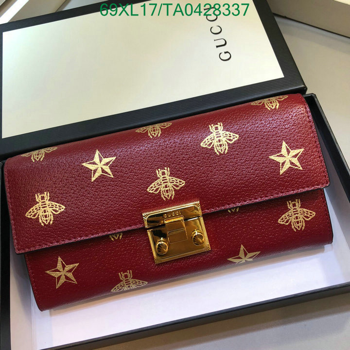 Gucci Bag-(4A)-Wallet-,Code:TA0428337,$ 90USD