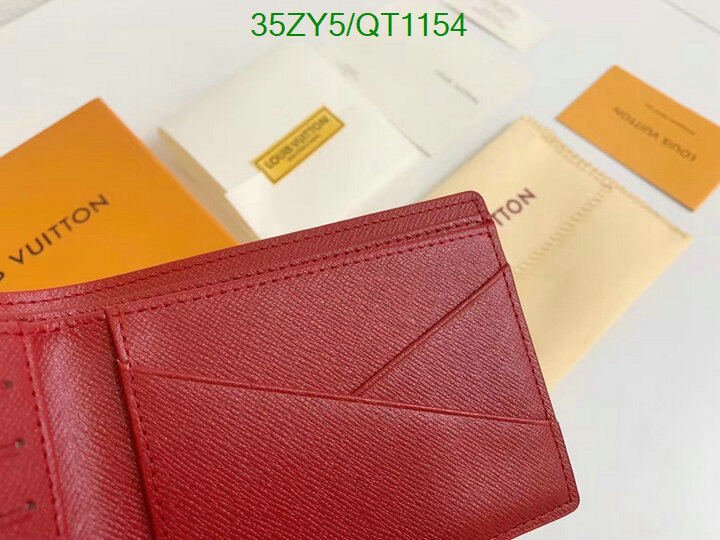 LV Bag-(4A)-Wallet- Code: QT1154 $ 46USD