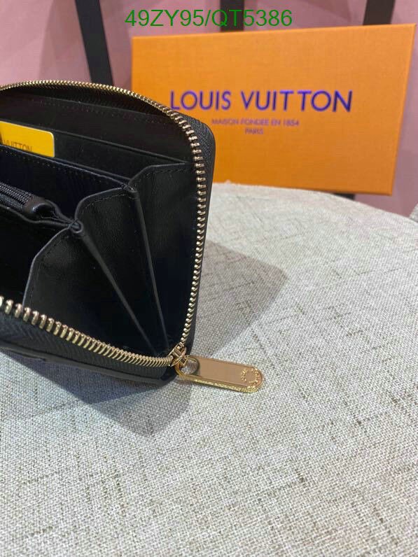 LV Bag-(4A)-Wallet- Code: QT5386 $ 64USD
