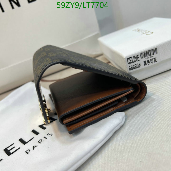 Celine Bag-(4A)-Wallet-,Code: LT7704,$ 77USD