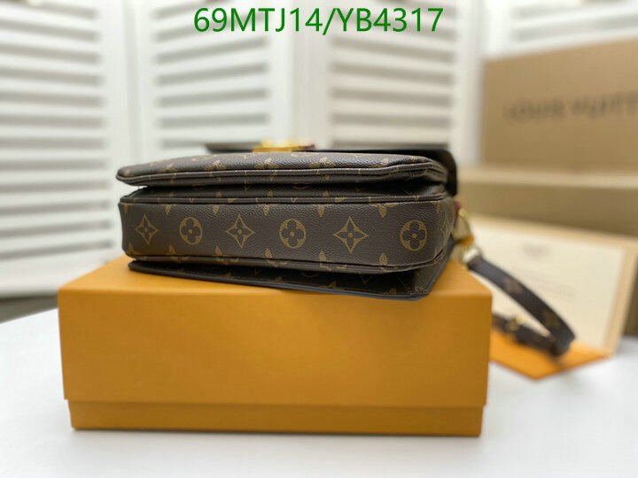 LV Bags-(4A)-Pochette MTis Bag-Twist-,Code: YB4317,$ 90USD